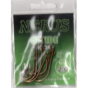 NERUS SEA HOOKS UPTIDE SIZE 2/0 ( pack of 10 hooks )